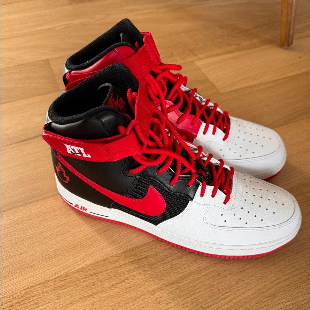 Nike Air Force One High Atlanta Away Shoes